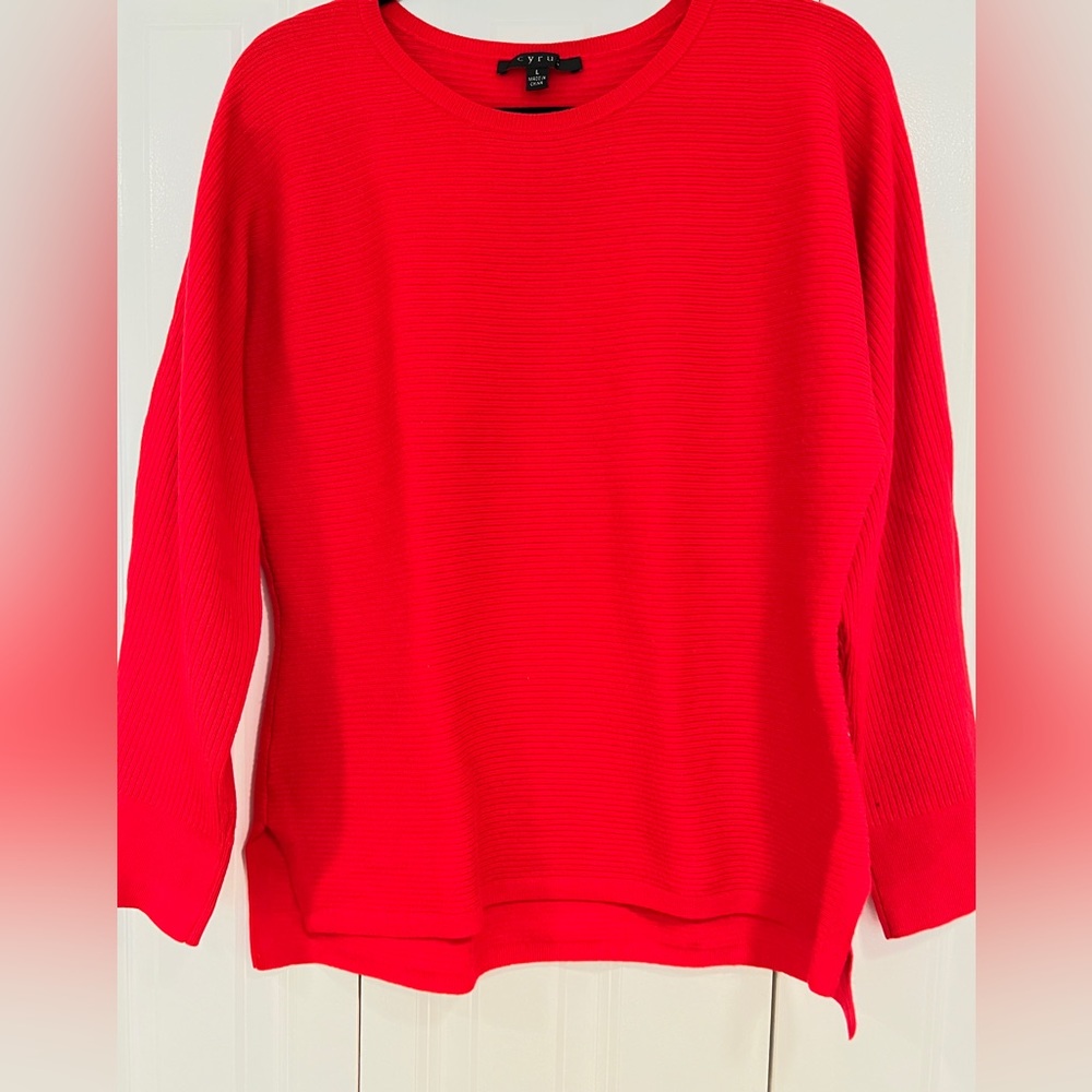 Red sweater
